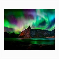 Aurora Borealis Nature Sky Light Small Glasses Cloth by Pakjumat