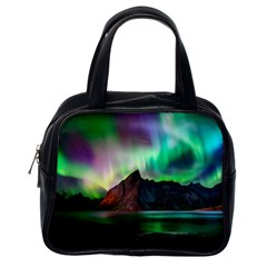 Aurora Borealis Nature Sky Light Classic Handbag (one Side) by Pakjumat