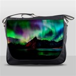 Aurora Borealis Nature Sky Light Messenger Bag Front