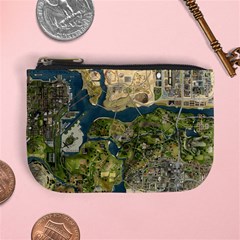 Map Illustration Gta Mini Coin Purse by Pakjumat