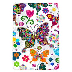 Butterflies Abstract Colorful Floral Flowers Vector Removable Flap Cover (l) by Pakjumat