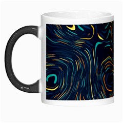 Colorful Abstract Pattern Creative Colorful Line Linear Background Morph Mug by Pakjumat