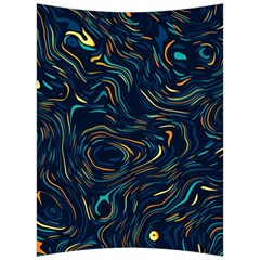 Colorful Abstract Pattern Creative Colorful Line Linear Background Back Support Cushion by Pakjumat