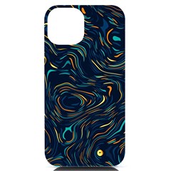 Colorful Abstract Pattern Creative Colorful Line Linear Background Iphone 14 Black Uv Print Case by Pakjumat