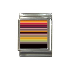 Neopolitan Horizontal Lines Strokes Italian Charm (13mm) by Pakjumat