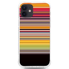 Neopolitan Horizontal Lines Strokes Iphone 12/12 Pro Tpu Uv Print Case by Pakjumat