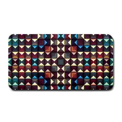 Symmetry Geometric Pattern Texture Medium Bar Mat by Pakjumat