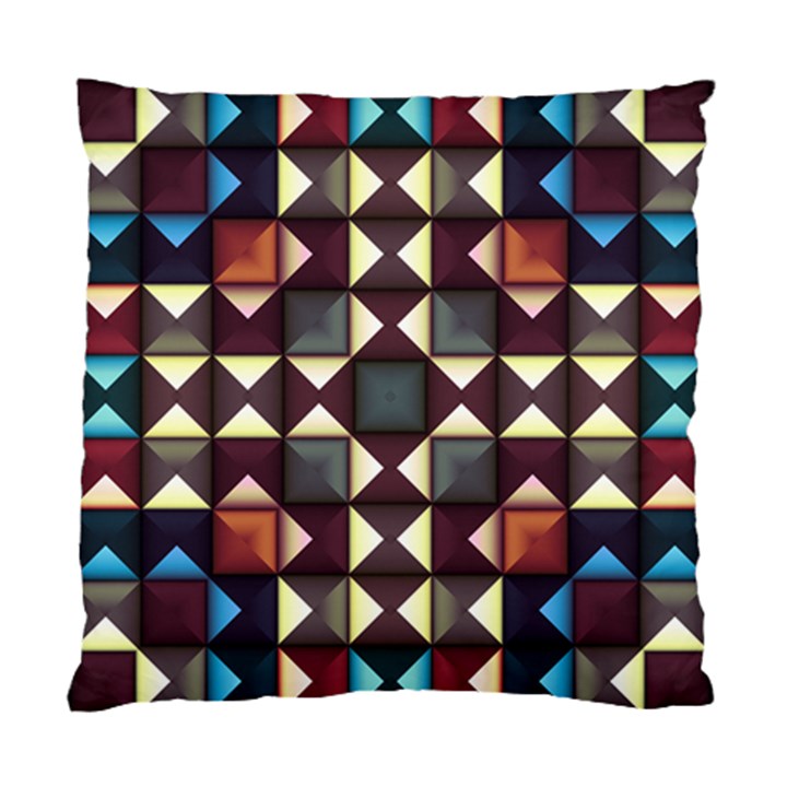 Symmetry Geometric Pattern Texture Standard Cushion Case (Two Sides)