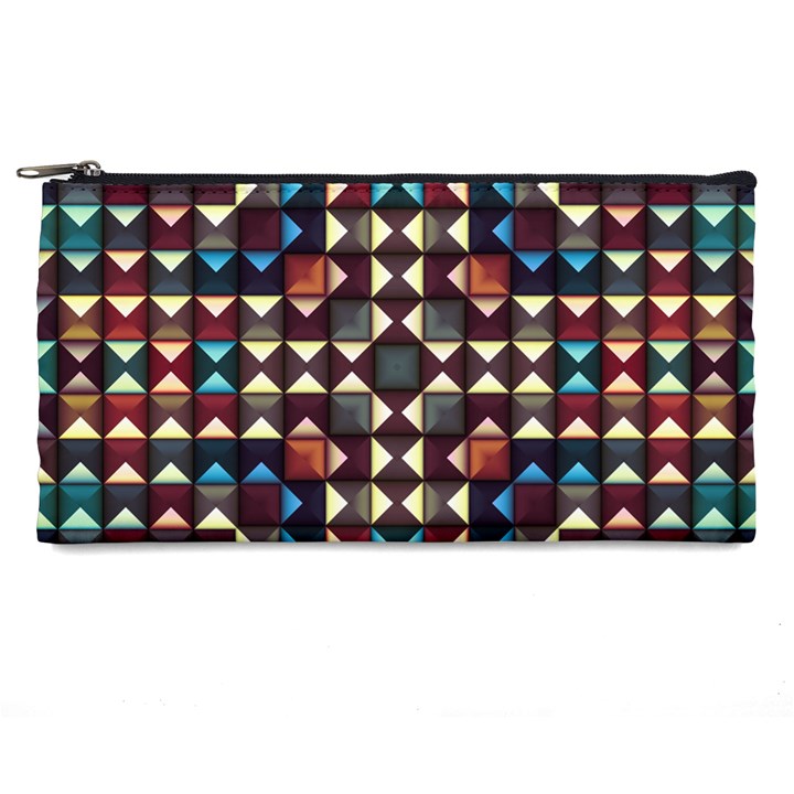 Symmetry Geometric Pattern Texture Pencil Case