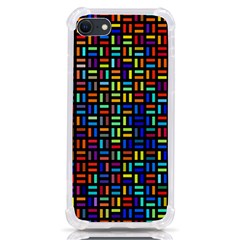 Geometric Colorful Square Rectangle Iphone Se by Pakjumat