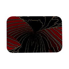 Red Gold Black Voracious Plant Leaf Open Lid Metal Box (silver)   by Pakjumat