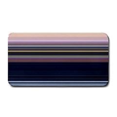 Horizontal Line Strokes Color Lines Medium Bar Mat by Pakjumat