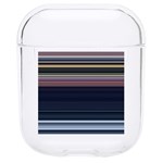 Horizontal Line Strokes Color Lines Hard PC AirPods 1/2 Case Front