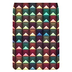 Diamond Geometric Square Design Pattern Removable Flap Cover (l) by Pakjumat