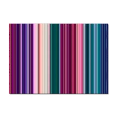 Vertical Line Color Lines Texture Sticker A4 (100 Pack) by Pakjumat