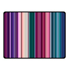 Vertical Line Color Lines Texture Two Sides Fleece Blanket (small) by Pakjumat