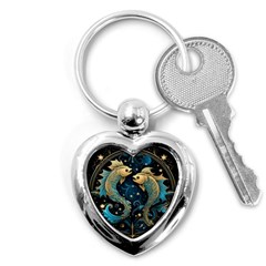 Fish Star Sign Key Chain (heart) by Pakjumat