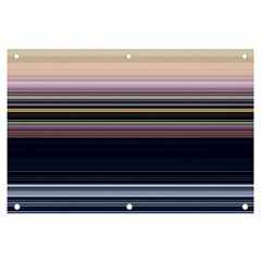 Horizontal Line Strokes Color Lines Banner And Sign 6  X 4  by Pakjumat