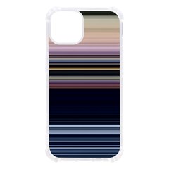 Horizontal Line Strokes Color Lines Iphone 13 Tpu Uv Print Case by Pakjumat