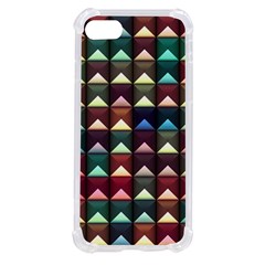 Diamond Geometric Square Design Pattern Iphone Se by Pakjumat