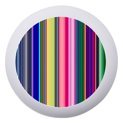 Pastel Colors Striped Pattern Dento Box With Mirror