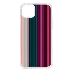 Vertical Line Color Lines Texture Iphone 14 Plus Tpu Uv Print Case by Pakjumat