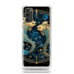 Fish Star Sign Samsung Galaxy S20 6 2 Inch Tpu Uv Case by Pakjumat