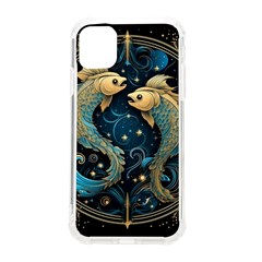 Fish Star Sign Iphone 11 Tpu Uv Print Case by Pakjumat