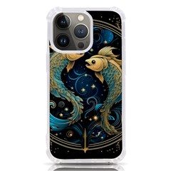 Fish Star Sign Iphone 13 Pro Tpu Uv Print Case by Pakjumat