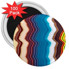 Line Vertical Lines Color Lines 3  Magnets (100 Pack) by Pakjumat