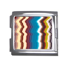 Line Vertical Lines Color Lines Mega Link Italian Charm (18mm) by Pakjumat