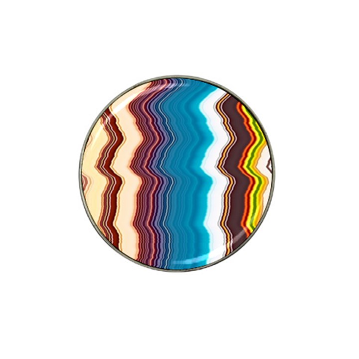 Line Vertical Lines Color Lines Hat Clip Ball Marker (4 pack)