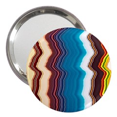 Line Vertical Lines Color Lines 3  Handbag Mirrors by Pakjumat