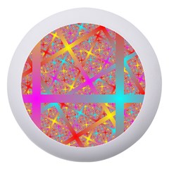 Geometric Abstract Colorful Dento Box With Mirror