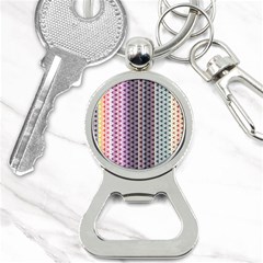 Triangle Stripes Texture Pattern Bottle Opener Key Chain by Pakjumat