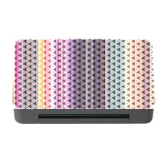 Triangle Stripes Texture Pattern Memory Card Reader With Cf by Pakjumat