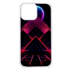 Synthwave City Retrowave Wave iPhone 13 Pro Max TPU UV Print Case