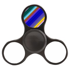 Color Lines Slanting Green Blue Finger Spinner by Pakjumat