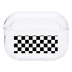 Black White Checker Pattern Checkerboard Hard Pc Airpods Pro Case