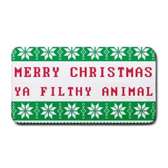 Merry Christmas Ya Filthy Animal Medium Bar Mat by Pakjumat