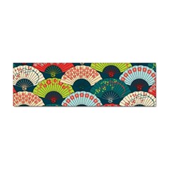 Japanese Fans Bright Pattern Sticker Bumper (100 Pack)