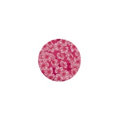 Cute Pink Sakura Flower Pattern 1  Mini Magnets by Pakjumat