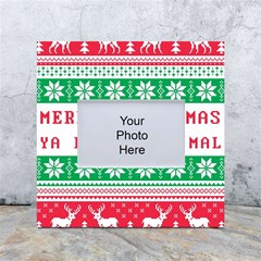 Merry Christmas Ya Filthy Animal White Box Photo Frame 4  X 6  by Pakjumat