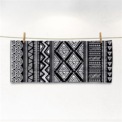 Tribal African Pattern Hand Towel by Pakjumat