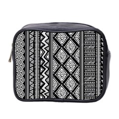 Tribal African Pattern Mini Toiletries Bag (two Sides) by Pakjumat