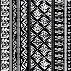 Tribal African Pattern Play Mat (rectangle) by Pakjumat