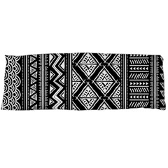 Tribal African Pattern Body Pillow Case (dakimakura) by Pakjumat