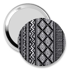 Tribal African Pattern 3  Handbag Mirrors by Pakjumat