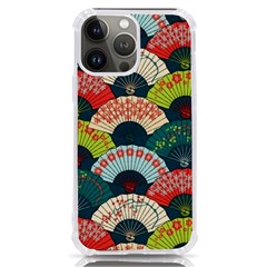 Japanese Fans Bright Pattern Iphone 13 Pro Max Tpu Uv Print Case by Pakjumat