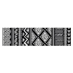 Tribal African Pattern Oblong Satin Scarf (16  X 60 ) by Pakjumat